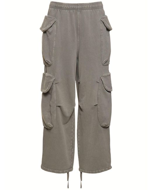 Pantalon cargo en coton épais gocar Entire studios pour homme en coloris Gray