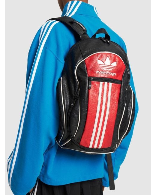 Balenciaga Red Adidas S Backpack for men