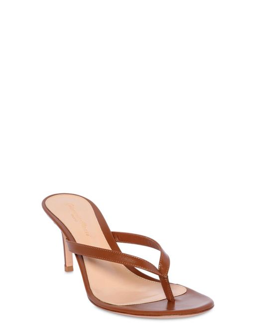 gianvito rossi plexi thong sandals