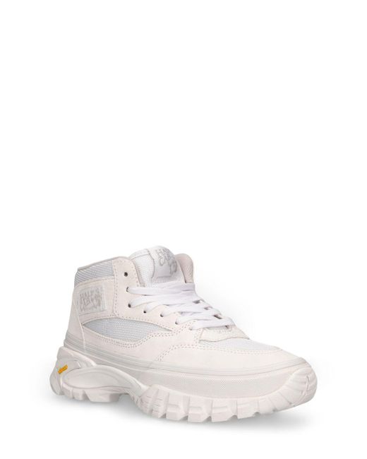 Vans White Sneakers "half Cab Reissue 33 Vibram"