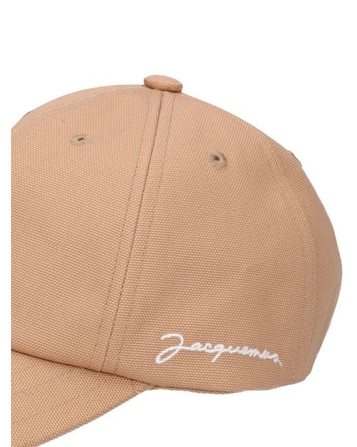 Jacquemus Natural La Casquette Hat for men