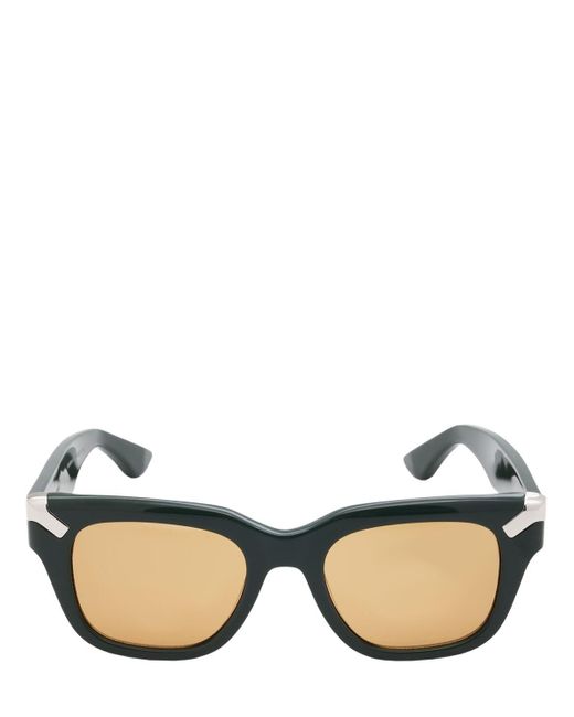 Alexander McQueen Black Am0439s Acetate Sunglasses for men