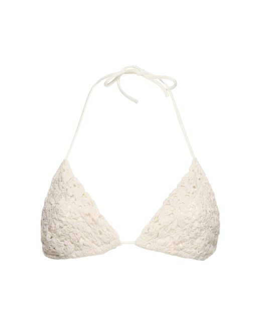 Ermanno Scervino ビキニトップ White