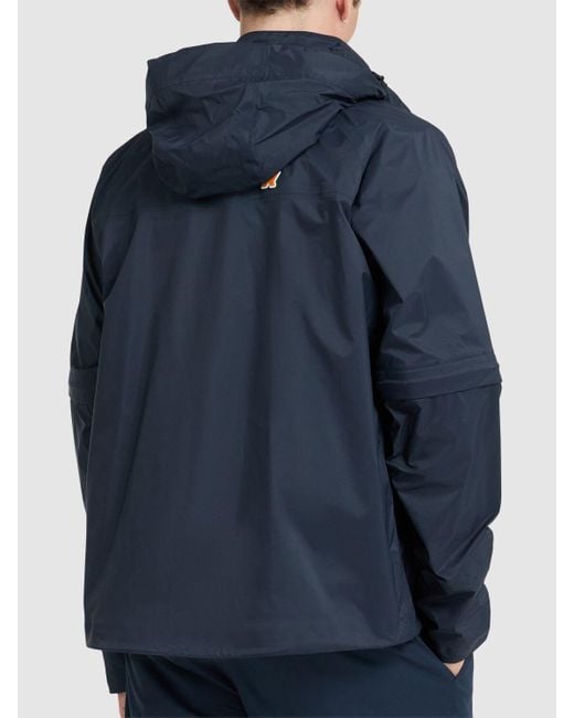 K-Way Blue Bogey Windbreaker Jacket for men