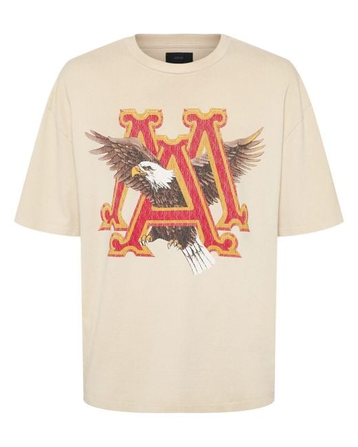 Hombre Camiseta De Algodón Amiri de hombre de color White