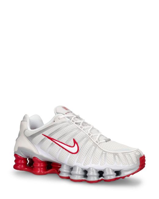 Nike Shox Tl Sneakers in White Lyst UK