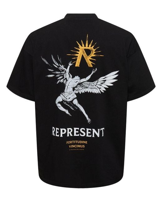 Represent Black Icarus T-shirt for men