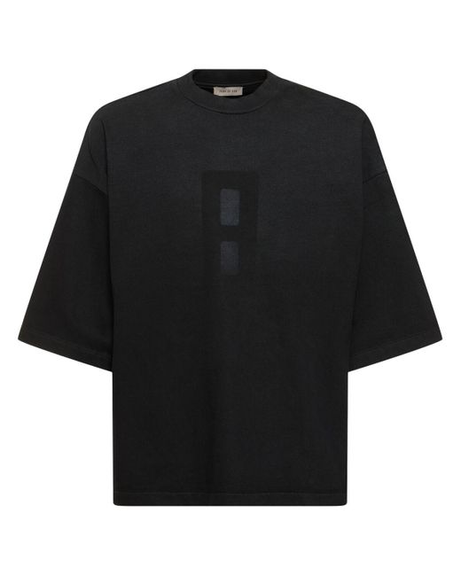 Fear Of God Black Airbrush 8 Ss T-shirt for men
