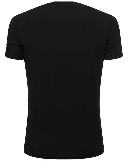 T-shirt girocollo d2 di DSquared² in Black da Uomo