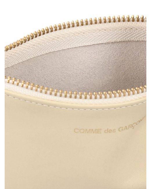 Portefeuille en cuir Comme des Garçons en coloris Natural