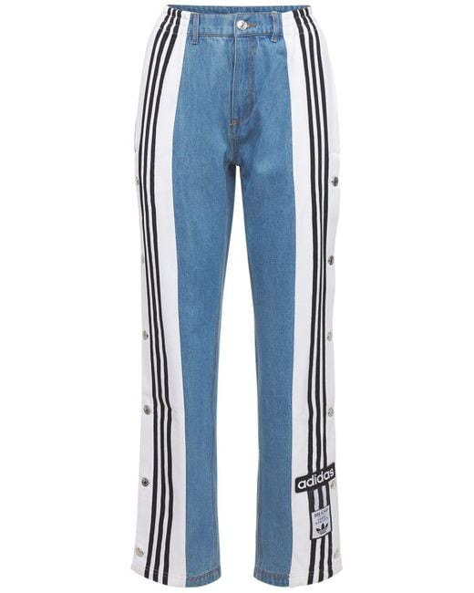 Adidas Originals Blue Denim Adibreak Pants