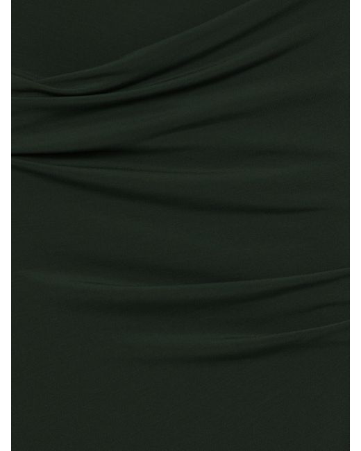 Jacquemus Green Langes Kleid "la Robe Drapeado"