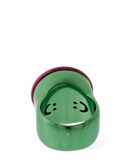 Eera Green Smile 18kt & Diamond Ring
