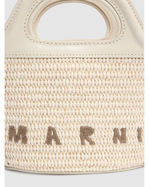 Marni Natural Mikro Handtasche "tropicalia Summer"