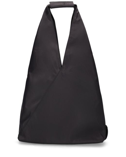 MM6 by Maison Martin Margiela Black Japanese Foldable Nylon Bag
