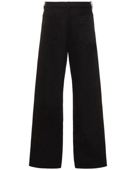 Pantalon en coton à 5 poches ronald Ann Demeulemeester pour homme en coloris Black