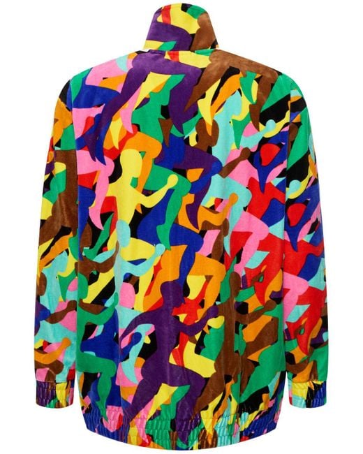 PUMA Multicolor T7 Velour Track Jacket for men