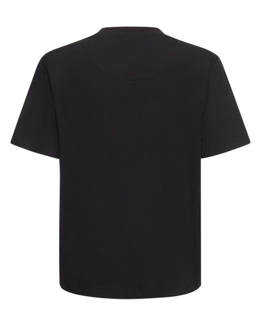Adidas By Stella McCartney Black Klassisches T-Shirt
