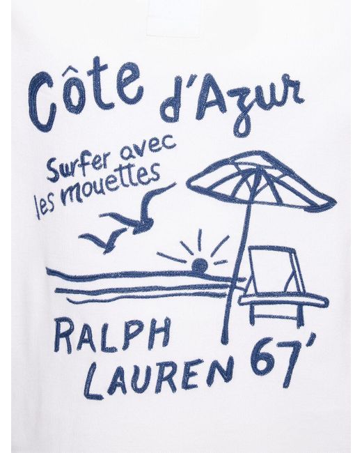Polo Ralph Lauren Polohemd "cote D'azur" in White für Herren