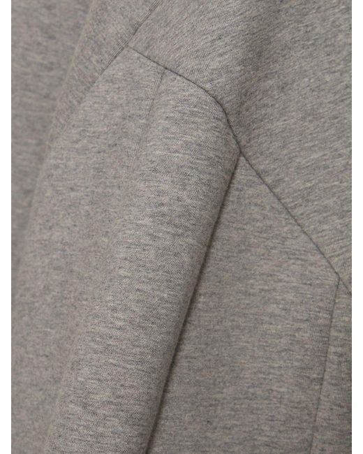 Dries Van Noten Huntas オーバーサイズジャージースウェットシャツ Gray