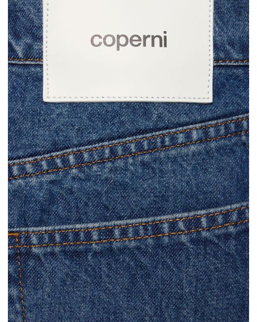 Coperni Blue Denim Mini Skirt