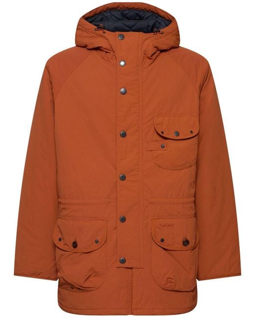 Barbour Orange Field Showerproof Jacket for men