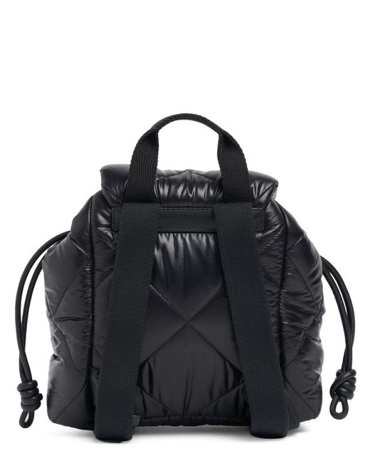 Moncler Black Puf Quilted Nylon Backpack