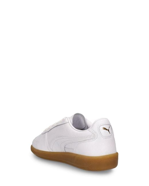PUMA White Sneakers "palermo Premium"