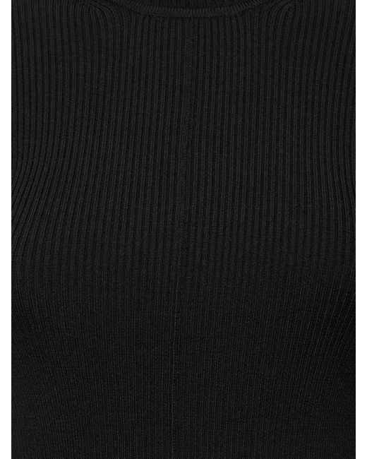 Robe réversible en maille Marc Jacobs en coloris Black