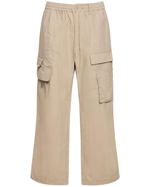 Pantalones de nylon Y-3 de hombre de color Natural