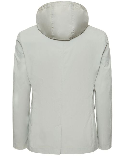 ALPHATAURI Gray Oboss Single Breast Jacket for men