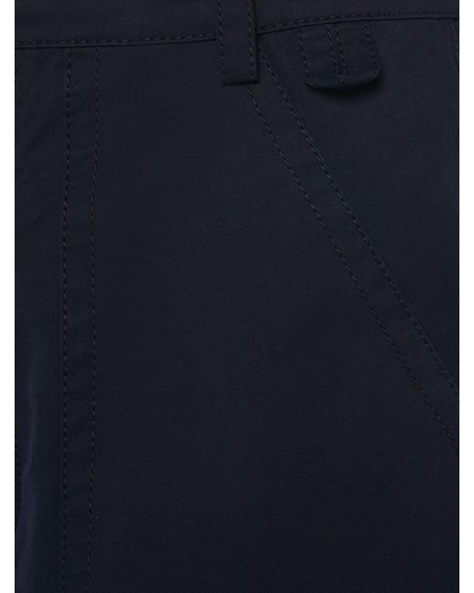 Bottega Veneta Cargo-shorts Aus Leichtem Baumwolltwill in Blue für Herren