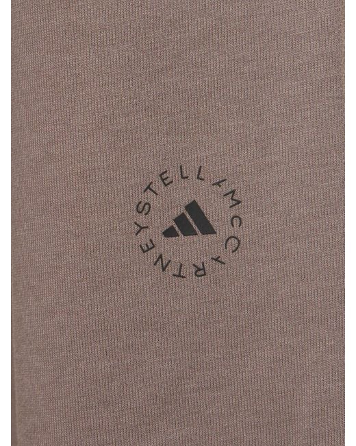 Pantalon roulé sur le haut Adidas By Stella McCartney en coloris Brown