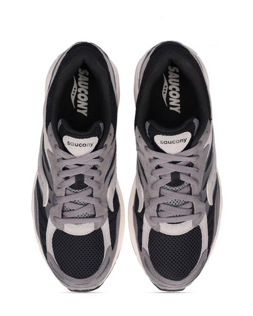 Saucony Gray Progrid Omni 9 Sneakers for men
