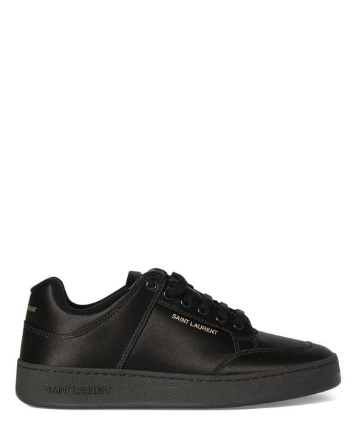 Sneakers sl/61 in raso regale di Saint Laurent in Black