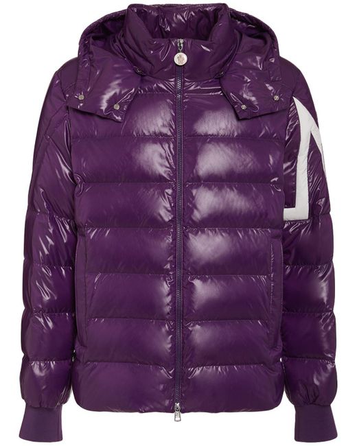 Moncler Corydale Down Jacket in Purple for Men | Lyst