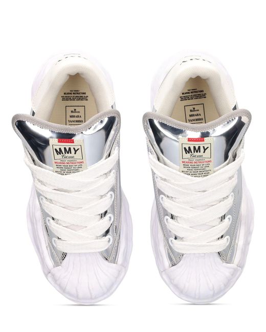 Sneakers blakey de piel Maison Mihara Yasuhiro de hombre de color White