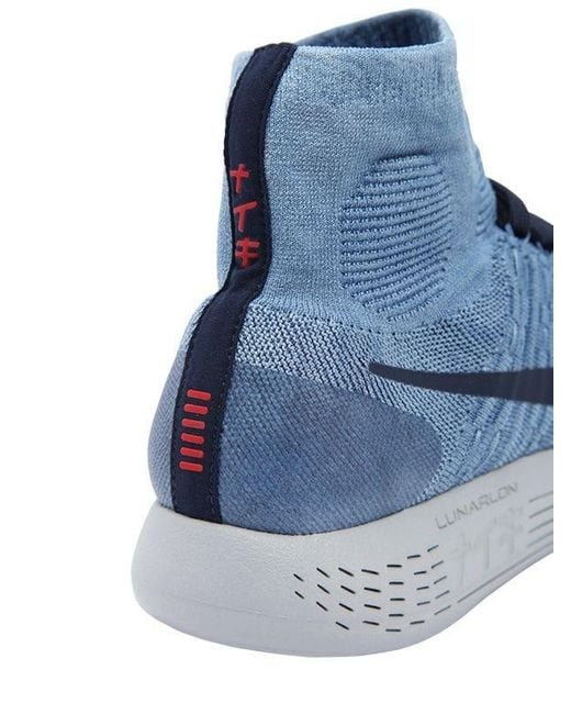 Nike Lab Lunarepic Flyknit Sneakers in Light Blue (Blue) for Men | Lyst  Australia