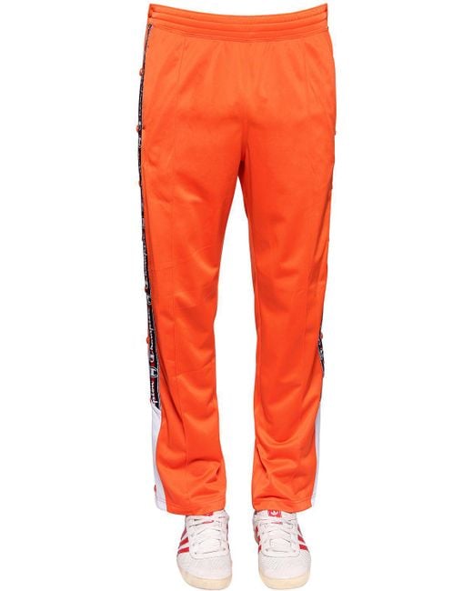 Champion Nylon Tear Away Track Pants in Orange for Men Lyst