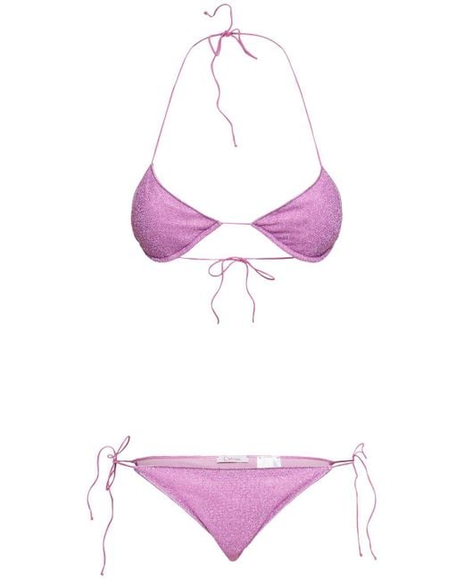 Oseree Purple Lumière Microkini Bikini