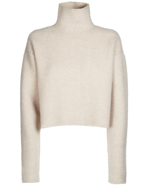 The Row White Strickpullover Aus Wolle "erise"