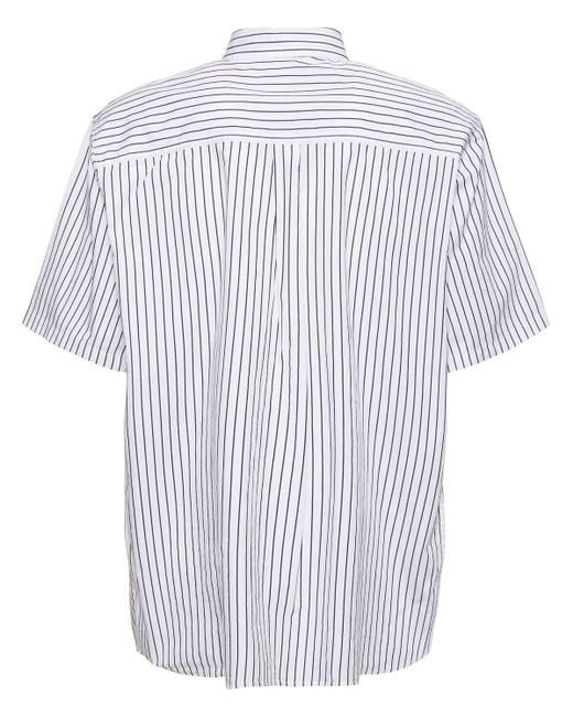 Carhartt White Short Sleeve Linus Shirt for men