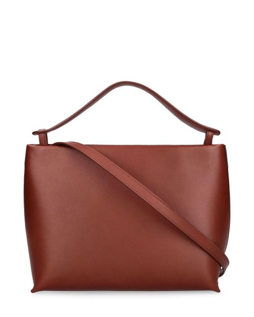 A.P.C. Brown Ashley Leather Shoulder Bag