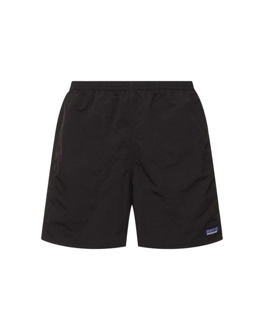 Patagonia Herren Badeshorts Aus Technostoff „Baggies 5# in Black für Herren