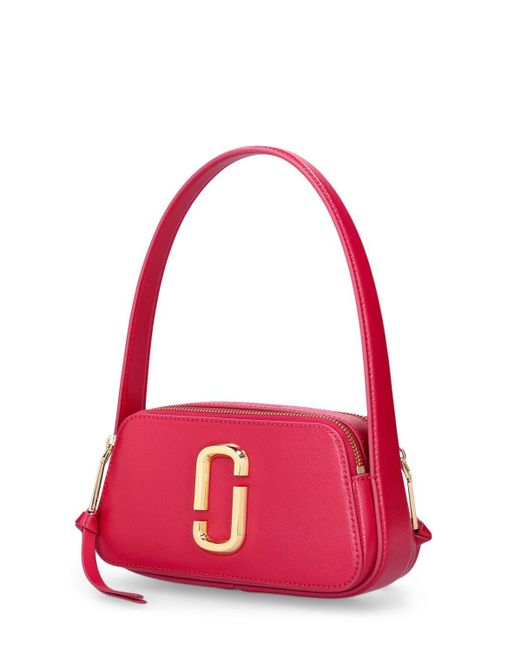 Borsa the slingshot in pelle di Marc Jacobs in Red