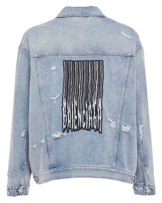 Balenciaga Distressed Cotton Denim 