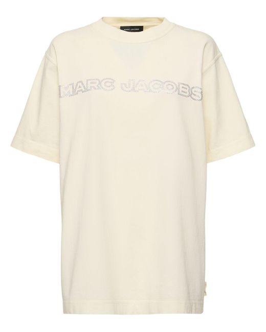Marc Jacobs Crystal Big Tシャツ Natural