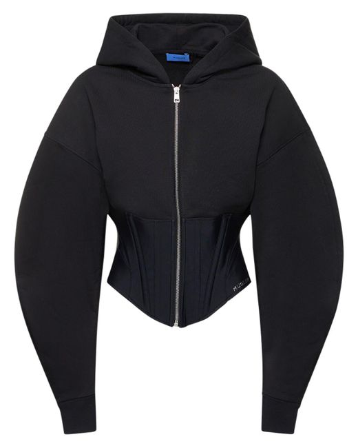 Fitted black zip up hoodie cheap