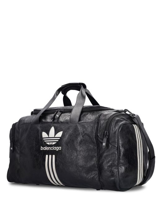 Balenciaga Black Adidas Gym Bag for men