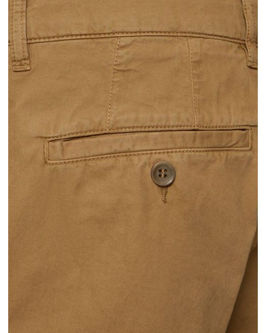 Aspesi Hose Aus Baumwollgabardine in Natural für Herren